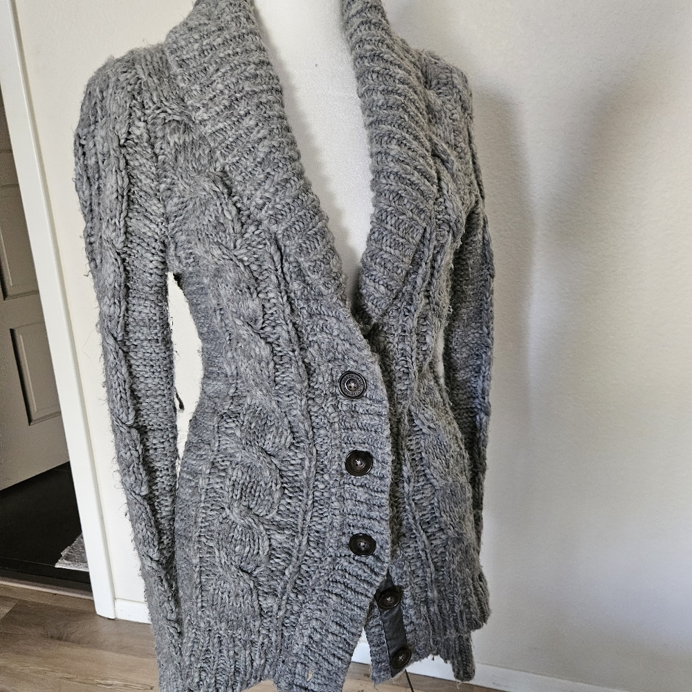 Grey Wool Sweater